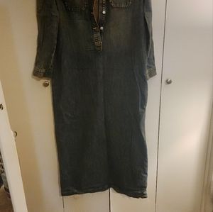 Zara Denim Maxi 👗